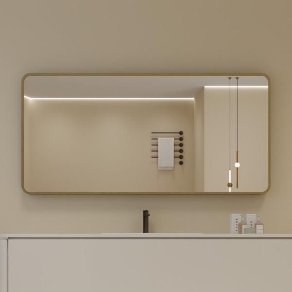 Led Bathroom Smart Touch Screen Mirror Silver Backlit Led Lighted Mirror Illuminated Bath Mirror