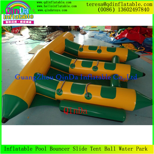 Custom-Made Inflatable Flying Fish Boat for Water Sports EquipmentFly Water Banana Boats