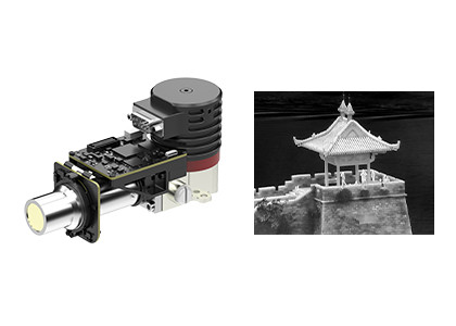 640×512 Resolution 15μm Pixel Size HOT MWIR Thermal Imaging Module with Compact Design