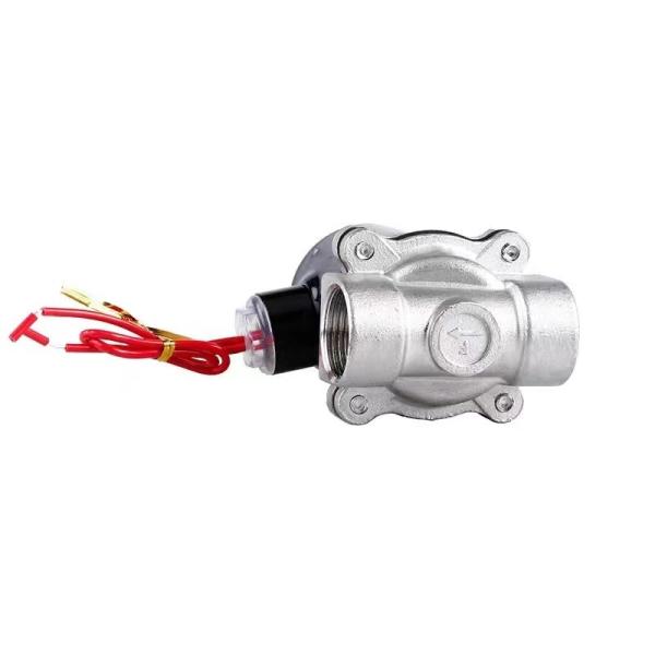 FC Water CF8 Solenoid Valve Stainless Steel NPT/BSPP/BSPT Thread Straight Through Type