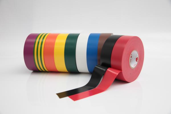 0.13mm PVC ruban adhésif électrique 20m pour l'isolation industrielle