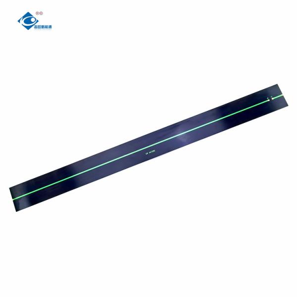 2022 New Arrival ETFE/PET Semi Flexible Solar Panel ZW-94782-P Strip Solar Photovoltaic Panels 6V