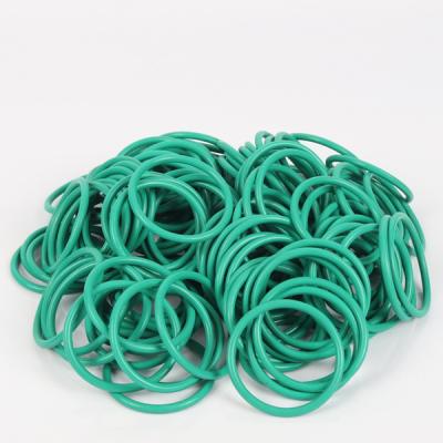 Anéis-O de alta temperatura de borracha FKM do Fluor verde para sistemas da injeção