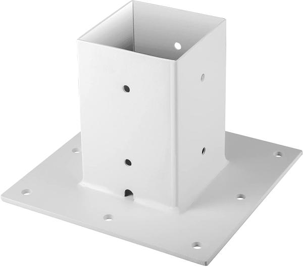 Sample Offered Oem Odm Metal Post Base Pergola Corner Bracket for 4x4 Wood Posts