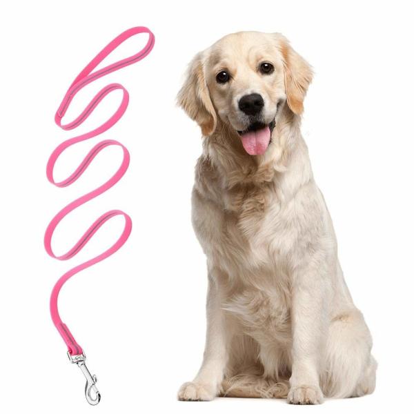 Fashionable Waterproof Dog Lead Wear Resistant Reflective Comfortable Hand Feeling