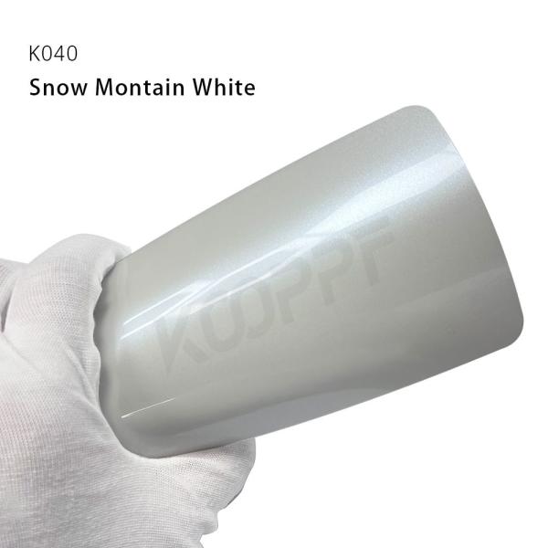 Película de protección de pintura de color blanco de la montaña de nieve TPU Revestimiento para automóviles Protector automotriz