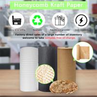 4 Degradable sem revestimento do rolo 38CM*100M Honeycomb Wrapping Paper bio