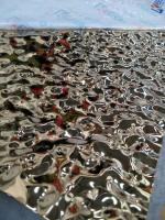 Stainless Steel Mirror Corrugated Plate Ceiling 20mm Thickness waterproof