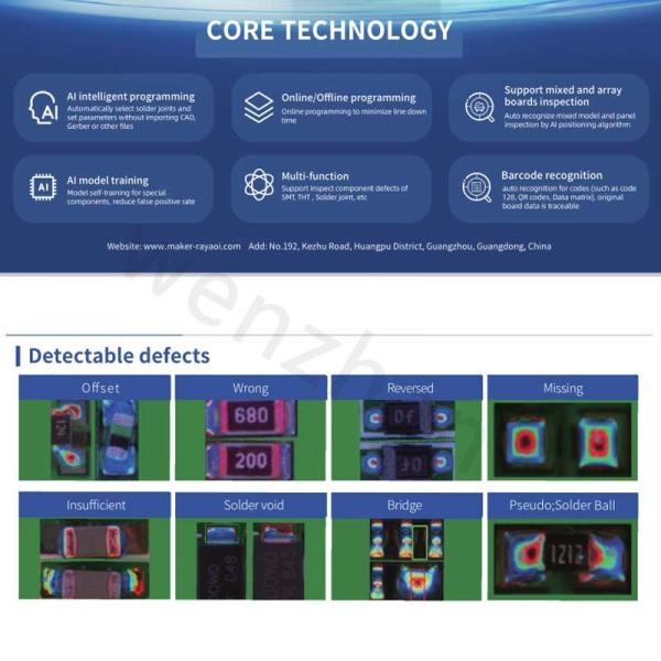 Многофункциональный перед и после МАШИНОЙ reflow онлайн 2D THT AOI AIS401 AIS401B AIS401B-HW AI AOI