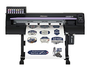 MIMAKI CJV150 series CJV150-75/107/130/160 Inkjet printer/cutter with silver ink