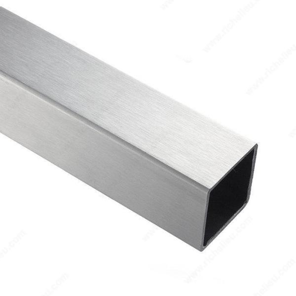Metal de aço inoxidável retangular Chrome da tubulação 301L 301 de ASTM 304