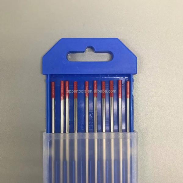 TIG Welding Consumables 2.4mm*175mm Red Head WT20 2% Thoriated Tungsten Electrodes