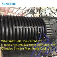 Machine de fabrication de tubes en spirale en PE en forme de plaque d'extrusion