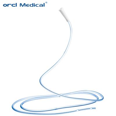 Tubo de estômago de PVC descartável Fr6-Fr20 Tubo de alimentação nasal médico