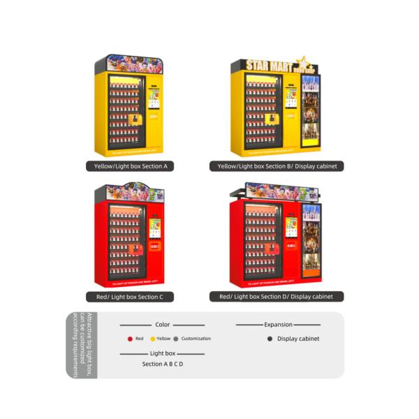 Blind Box Vending Machine Lift Type 32-Inch Personalized Customization