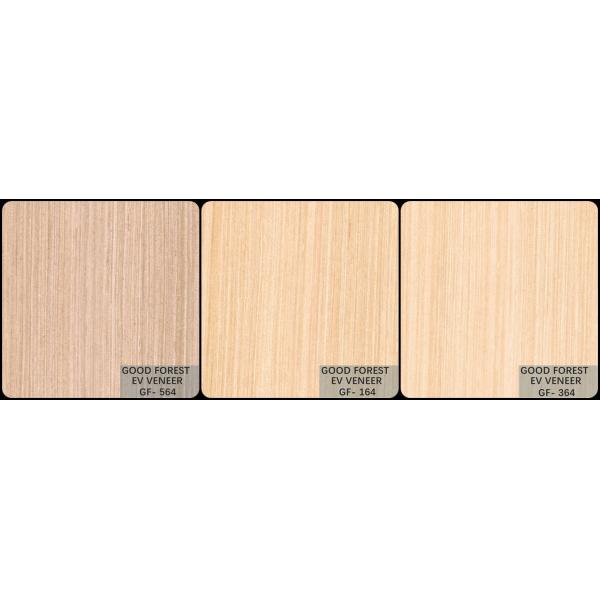 Проектированный деревянный цвет прямого зерна дуба облицовки облицовки EV естественный