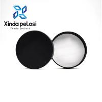 Pólvora redonda fazer-se preto mate PP plástico parafusos Cap para PET Jar com forro
