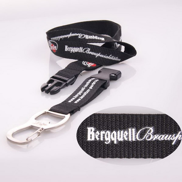 Sublimation Printed Beer Bottle Opener Lanyard Custom China factory wholesale price promotional items branding gifts