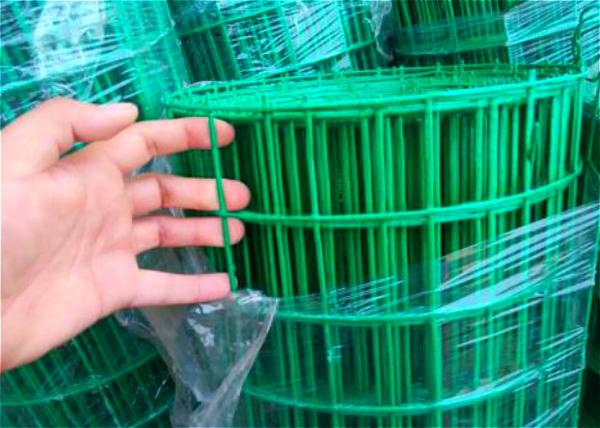 Estrada de ferro h1.5m Holland Welded Wire Garden Fence