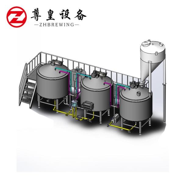 80KW оборудование пива ремесла 1000L нержавеющей стали 304