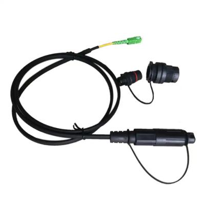 FTTA Outdoor Fiber Optic Patch Cord 4x6mm Corning Connector 1m SC APC Patch Cable