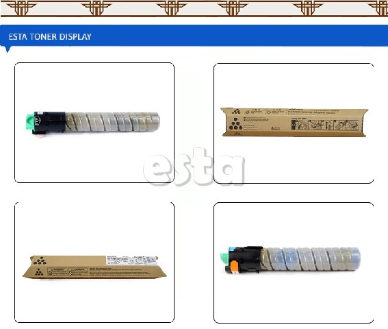 MPC 2800 / 3300 Ricoh Toner Cartridge , Katun Toner KYMC Set