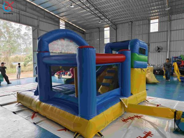 Popular Cartoon Inflatable Bounce House With Slides PAW Patrol Inflatable Combo For Kids
