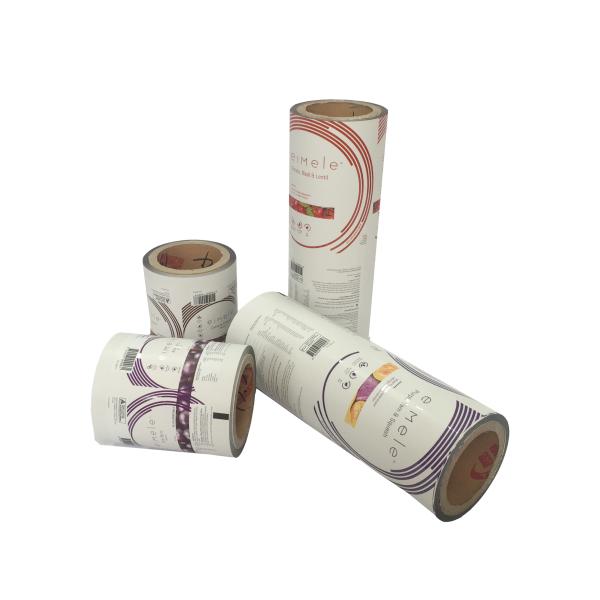 Food Grade Metalized Foil Plastic Snack Roll Film For Popcorn Snack Packaging