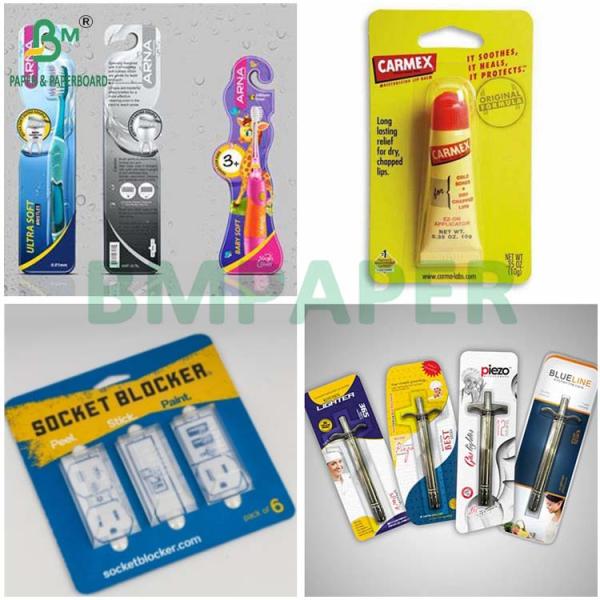 275GSM 400GSM Single Side White Coating Blister Packaging Paper Boards