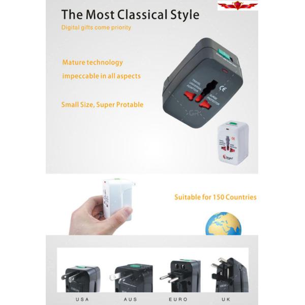 Hot Sell Portable Mini EURO USA UK AUS Travel Adapter Plug Worldwide Use