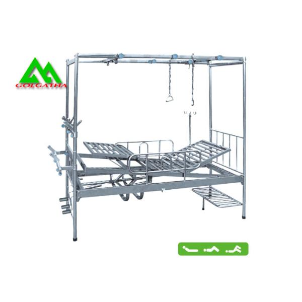 Hospital Metal Frame Orthopaedic Traction Bed For Nursing Care Adjustable