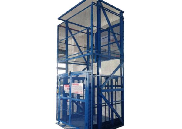 5T Electric Small Goods Elevator Guide Rail Warehouse Freight Elevator