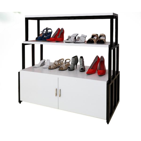 Multi Functional Footwear Display Racks , Various Shapes Modular Shoe Display Shelves