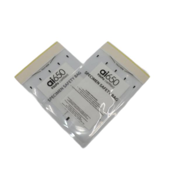 3-х слойный одноразовый биоразлагаемый мешок для образцов в автоклаве