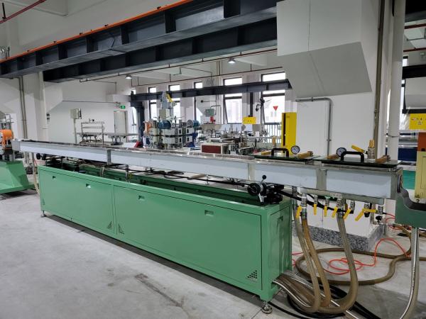 Linha de produção de meios de enchimento biológicos de MBBR de HDPE AF-65 para tratamento de água