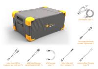3072Wh générateur portable externe batterie LiFePO4 centrale solaire portable