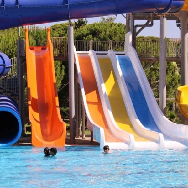 Water Playground Water Park Slides For Kids Children Aqua Park Equipment