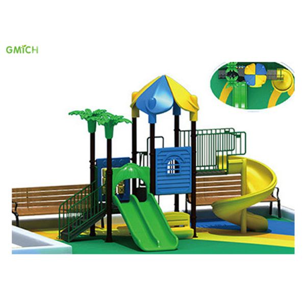Children Outdoor Amusement Park Playground Equipment For Sale Commercial Plastic Slide Outdoor Play Set