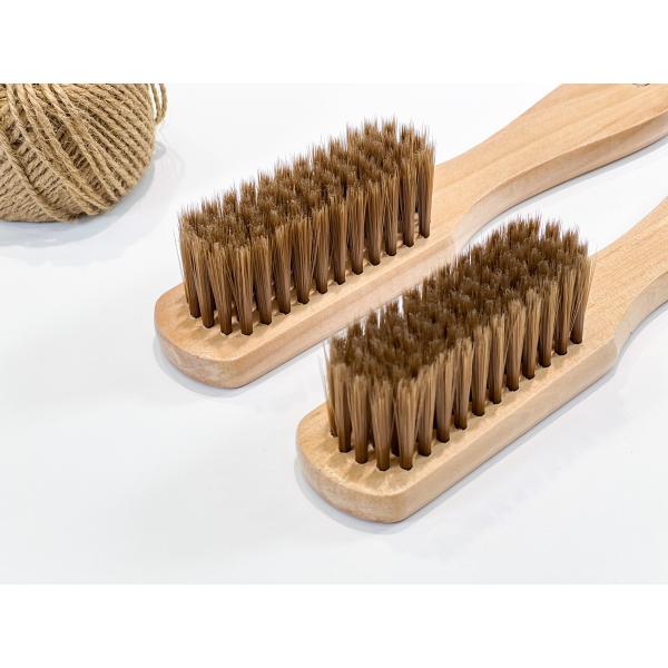 Sustainable Shoe Cleaning Brush With Wooden Handle
