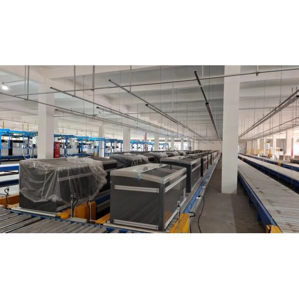 Frequency Conversion Demisting Glass Door Vertical Commercial Freezer For Frozen Goods