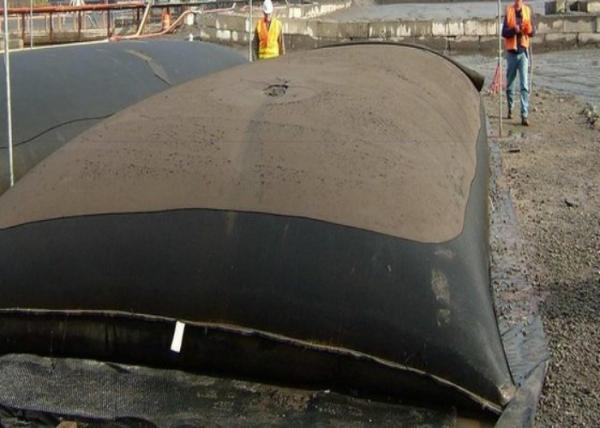 Circunferencia 13.6meters geotextile tube para la ingeniería sólida de la presa