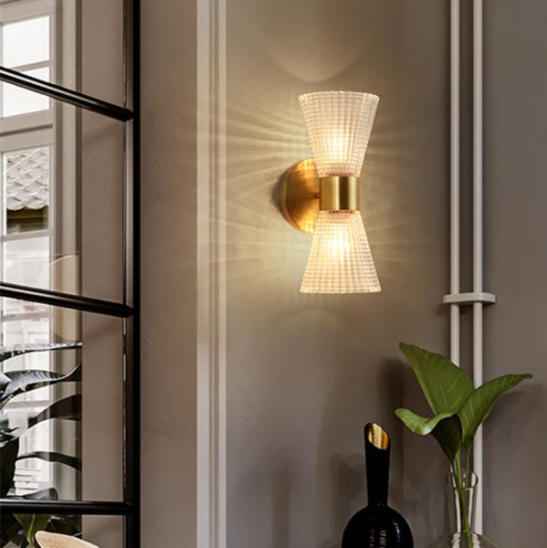 Creative Copper Wall Lamp Luxury Living Room TV Background Wall Light（WH-OR-180)