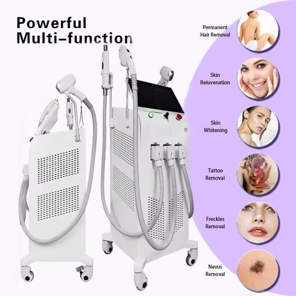 3 In 1 Soprano Sapphire 808 Diode Laser Hair Removal Device Ipl Laser Hair Removal