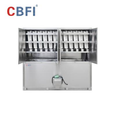 A melhores 1 do cubo de gelo tonelada automáticas de máquina de factura para o gelo do cubo que vende a fábrica com material 304 de aço inoxidável