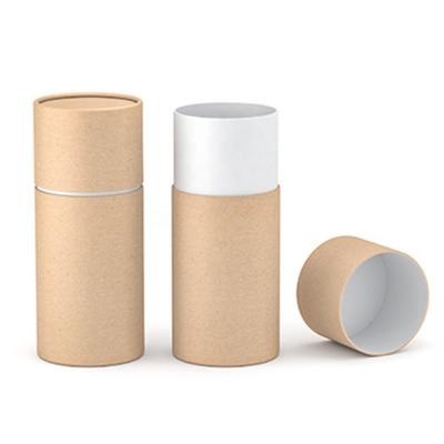 Tubo amigável do papel de embalagem de Eco que empacota/recipiente cilindro do papel descartável