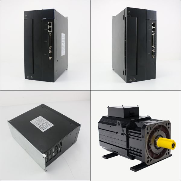 Lichuan AC Servo Motor Drivers Kit HIGH POWER 54N.m 11KW 11000W AC380V 16.6A 1500/2000RPM IP65
