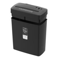 Détructeur de carte de crédit à 6 feuilles avec bac de petite taille de 13L pour usage domestique C220P-6
