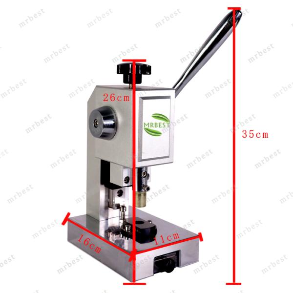 Компактный электродный резач диска для батарейных элементов для резки точных круглых дисков