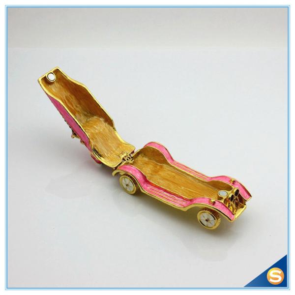 Three Color Fashion Metal Vintage Car Trinket Box For Gift SCJ185-1