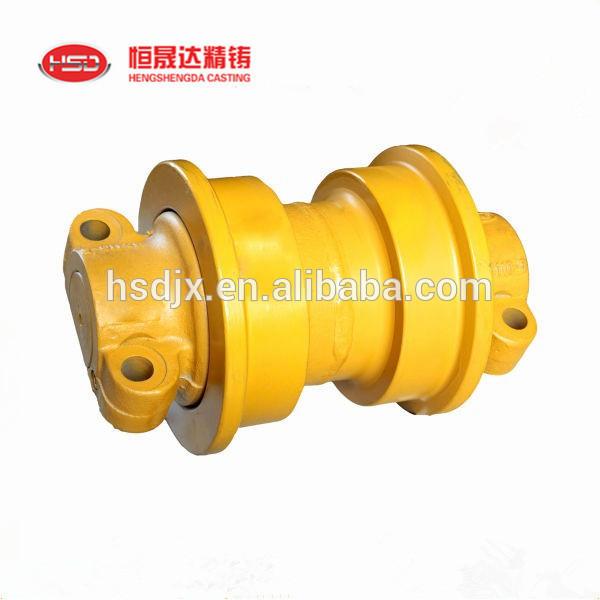 Mitsubishi ms110 mini escavadeira trilha rolos de fundo